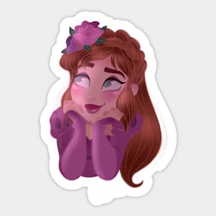 Flower Crown 3 Sticker